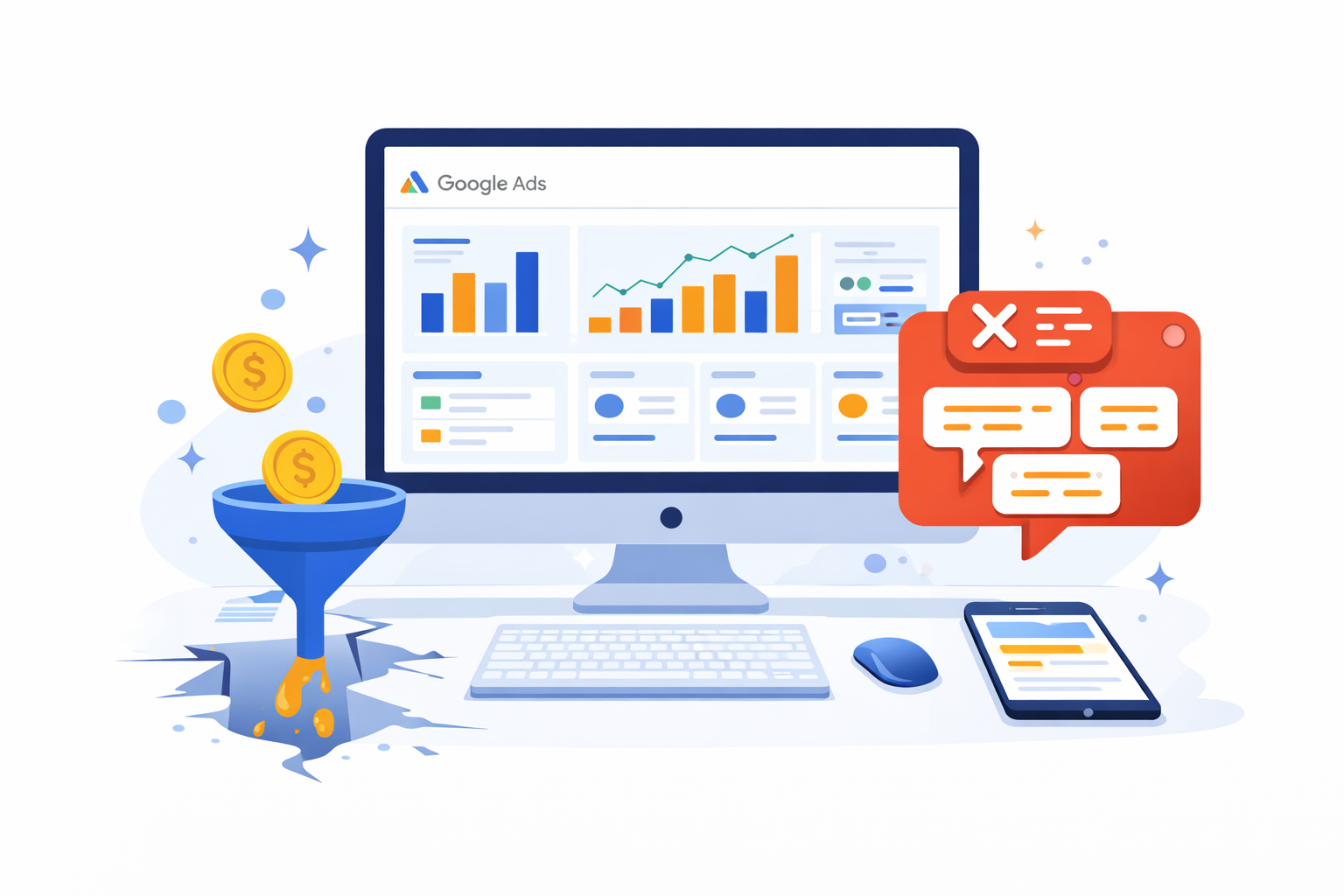 Google Ads campaign management and budget optimization