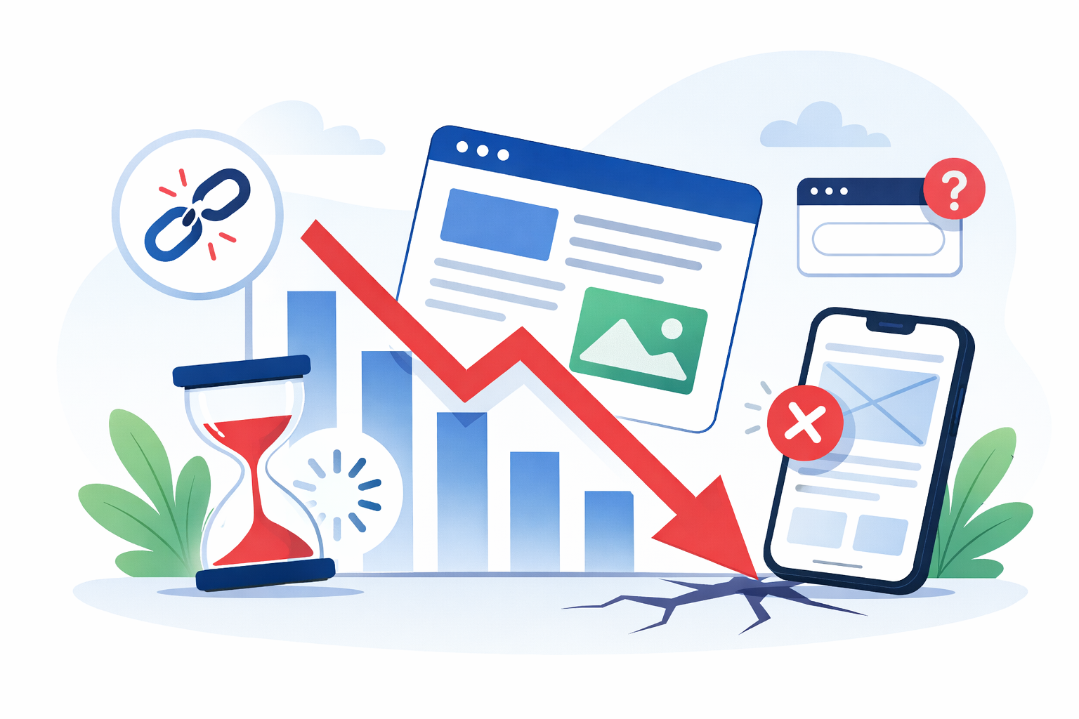 Common SEO mistakes that hurt website rankings